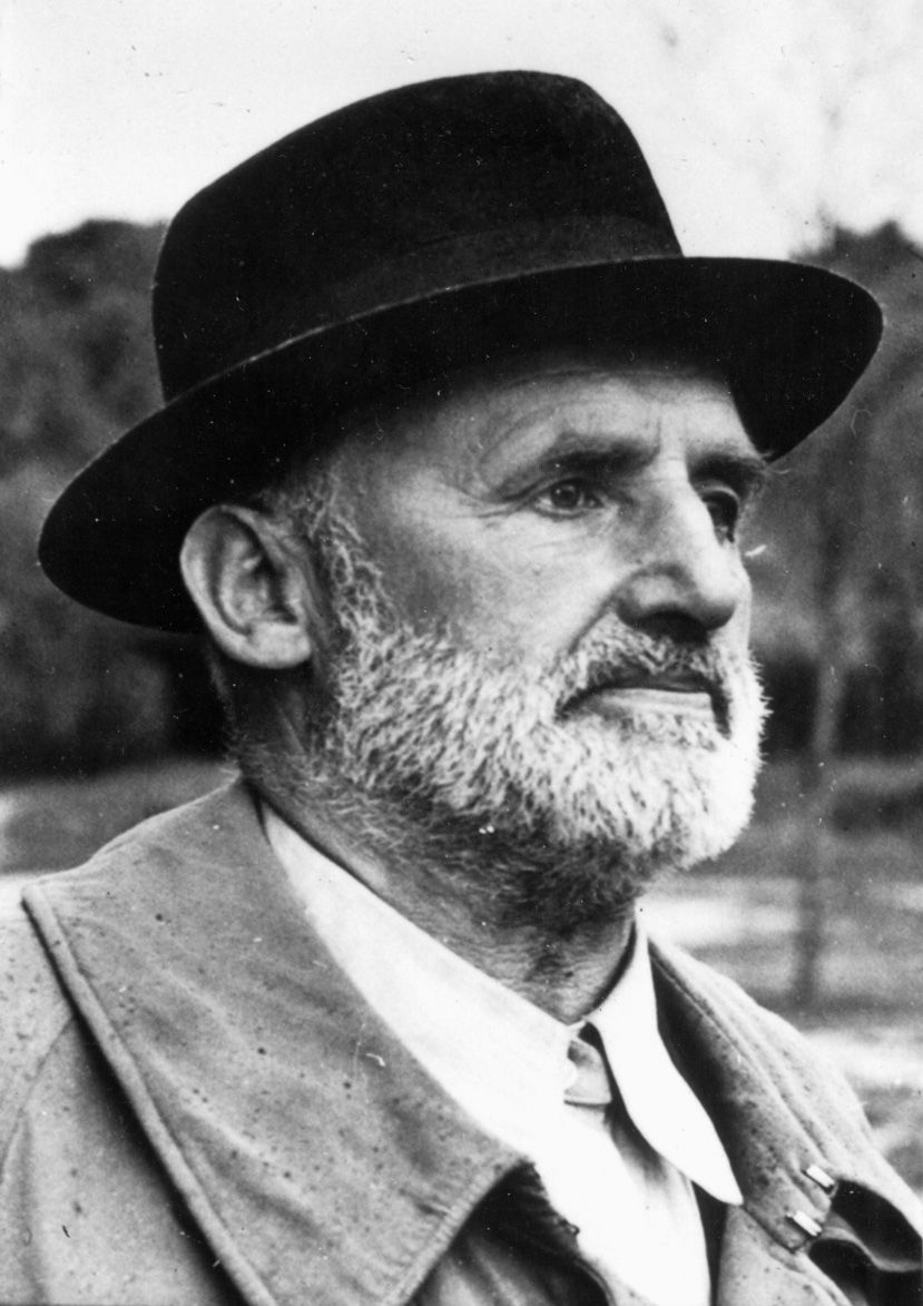 Julius Streicher disfrazado intentando escapar a los Aliados, 1945