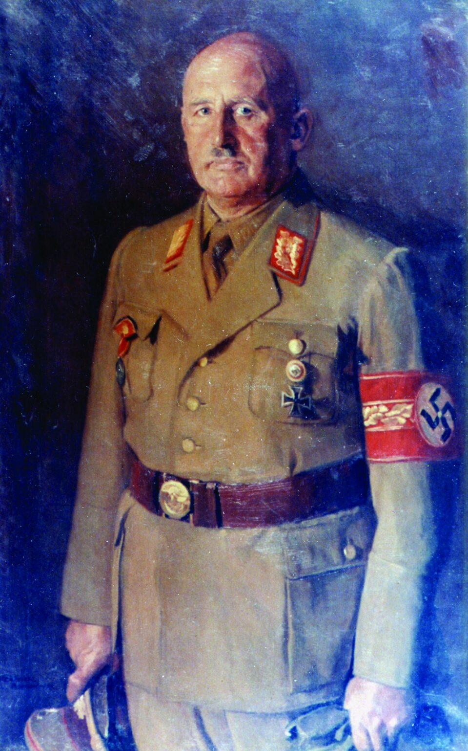 Retrato formal de Julius Streicher como Gauleiter