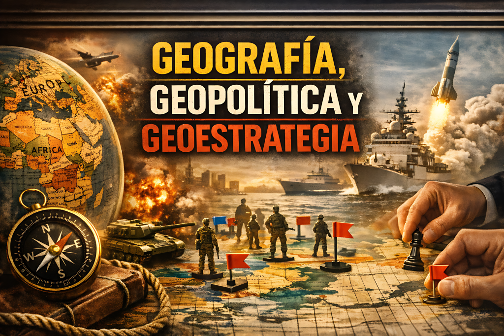 geografía, geopolítica y geoestrategia