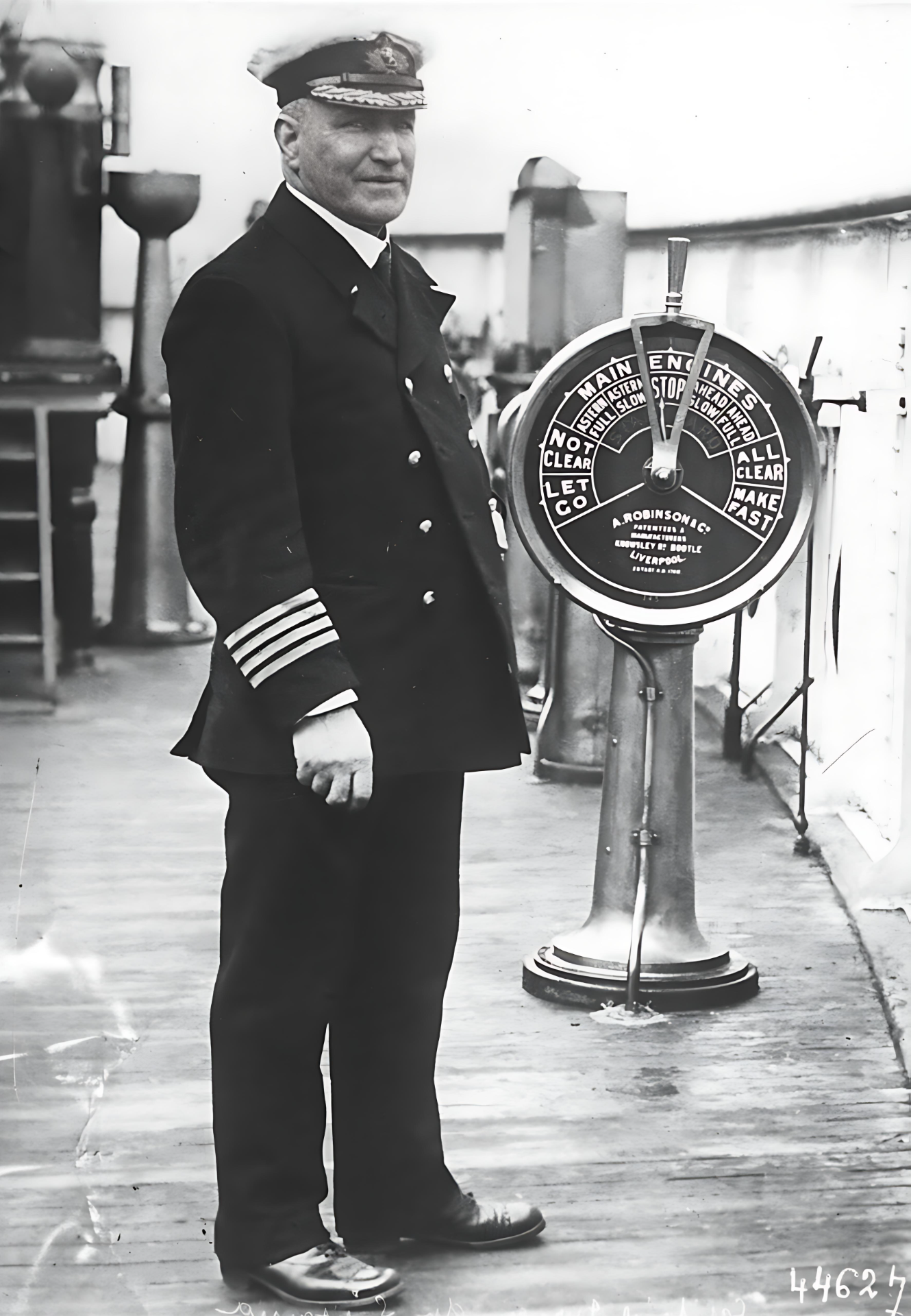 Capitán William Turner del Lusitania
