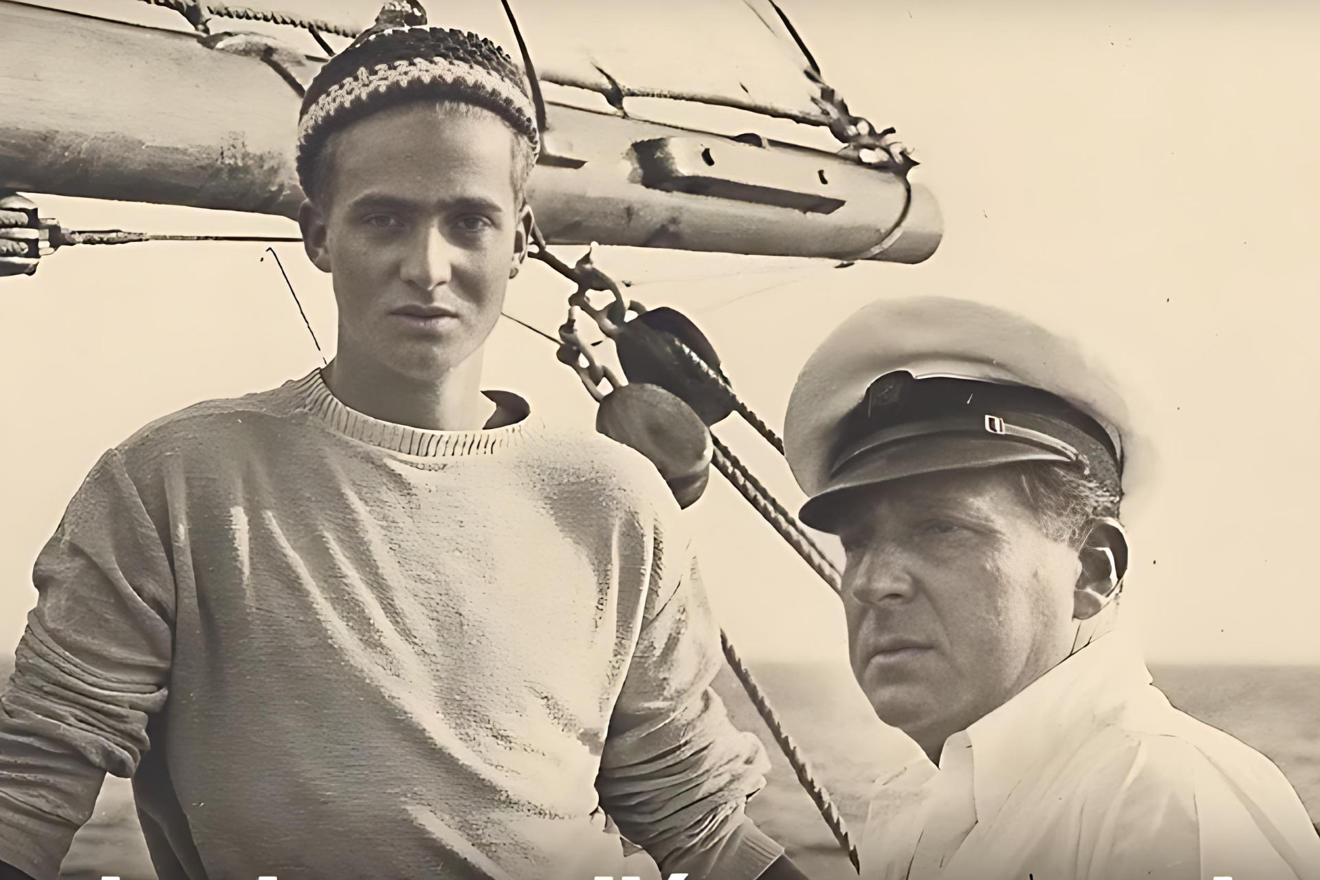 Juan Carlos y su padre Juan de Borbón