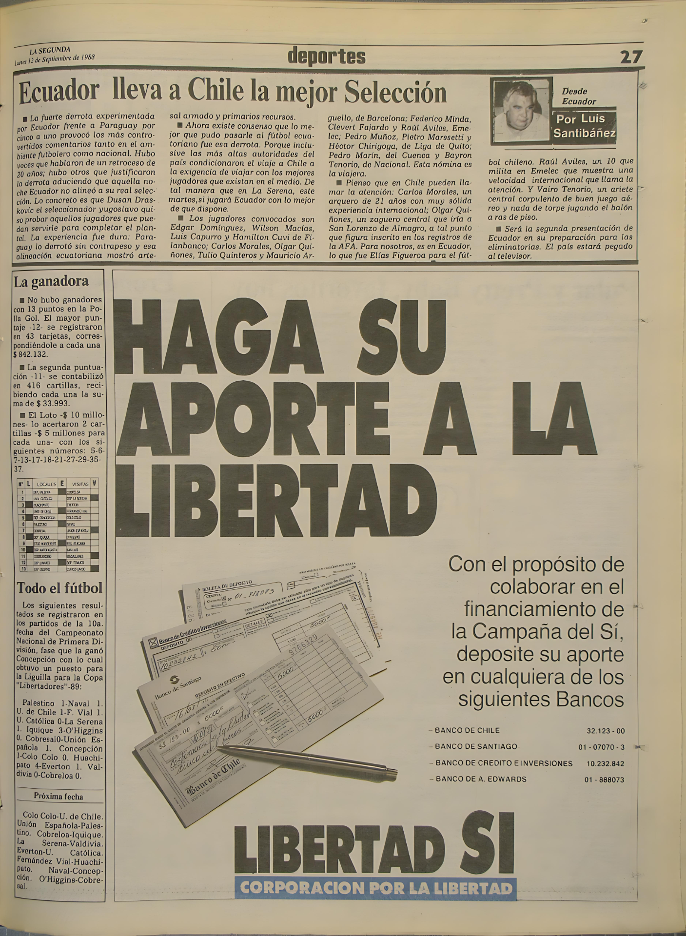 Afiche original de la campaña Comprométase con Chile, 1973