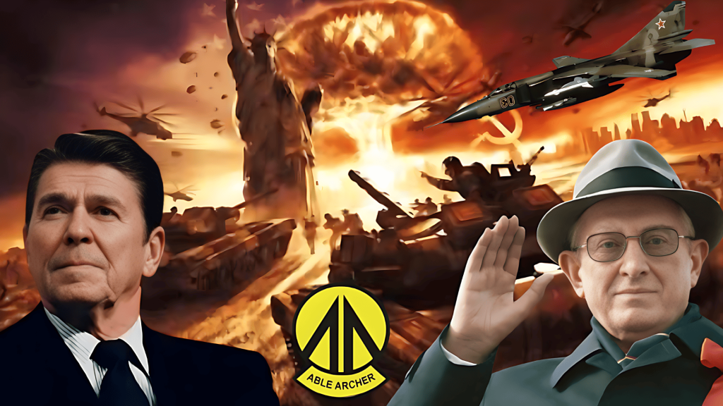 Guerra Fría, Reagan, líder soviético, explosión nuclear, Able Archer.