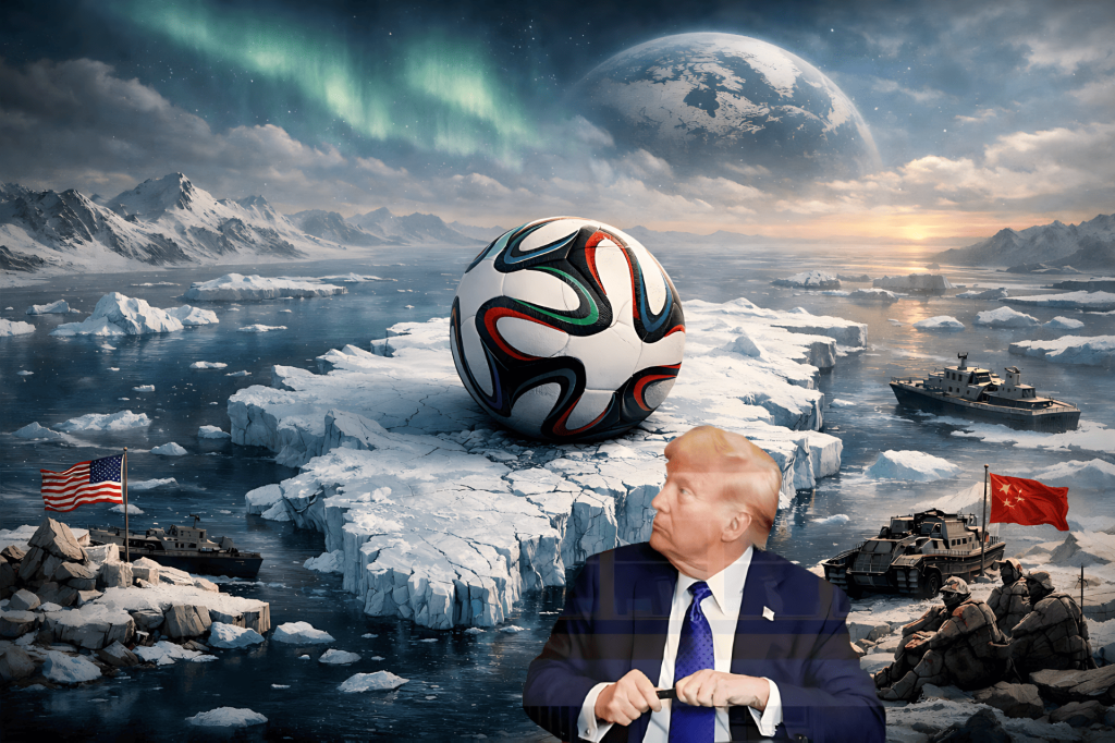 Donald Trump supervisa tensión geopolítica en el Ártico.