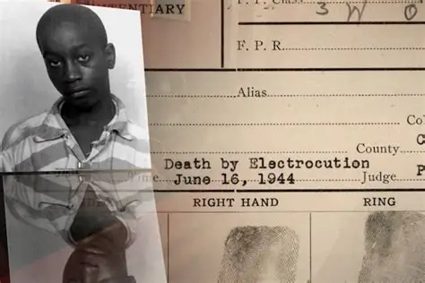 Legajo policial de George Stinney Jr., Departamento de Archivos e Historia de Carolina del Sur