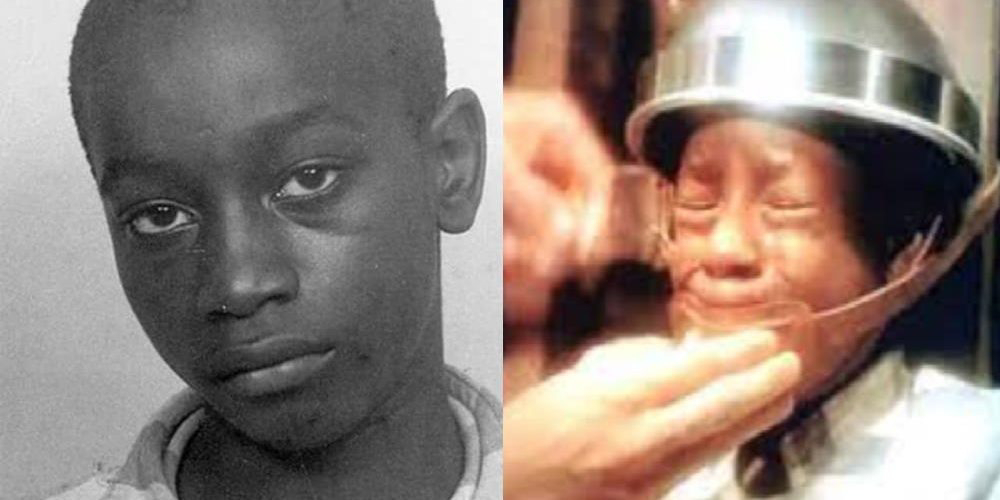 George Stinney Jr.: retrato y ejecución en silla eléctrica.