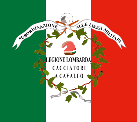 Bandera de guerra de la Legión Lombarda, 1796