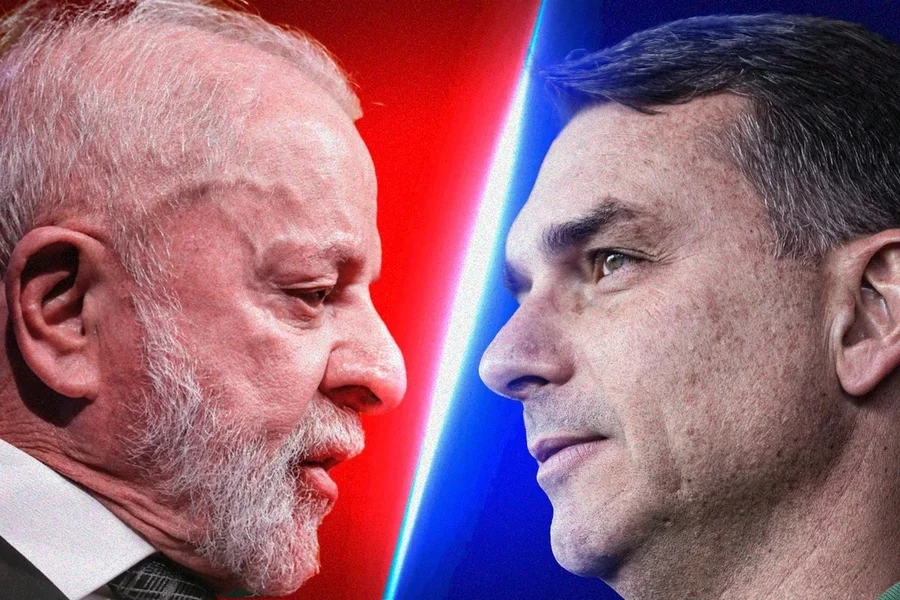 Lula da Silva y Bolsonaro cara a cara en debate político.