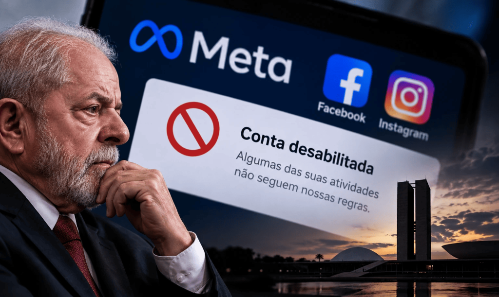 Lula da Silva, Meta, cuenta deshabilitada, Congreso Nacional de Brasil.